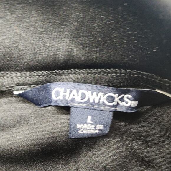 Chadwicks Skirt Womens L Black Pull On A-Line Midi Stretch Modest Office Preppy - Picture 3 of 7